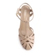 Scarpin Couro Bege - imagem 5
