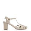 Scarpin Couro Bege - imagem 2