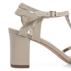 Scarpin Couro Bege - imagem 8