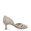 Scarpin Couro Bege - imagem 4