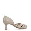 Scarpin Couro Bege - imagem 4