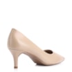 Scarpin Couro Bege - imagem 4