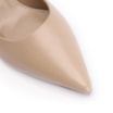 Scarpin Couro Bege - imagem 7