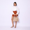 Scarpin Couro Bege - imagem 8
