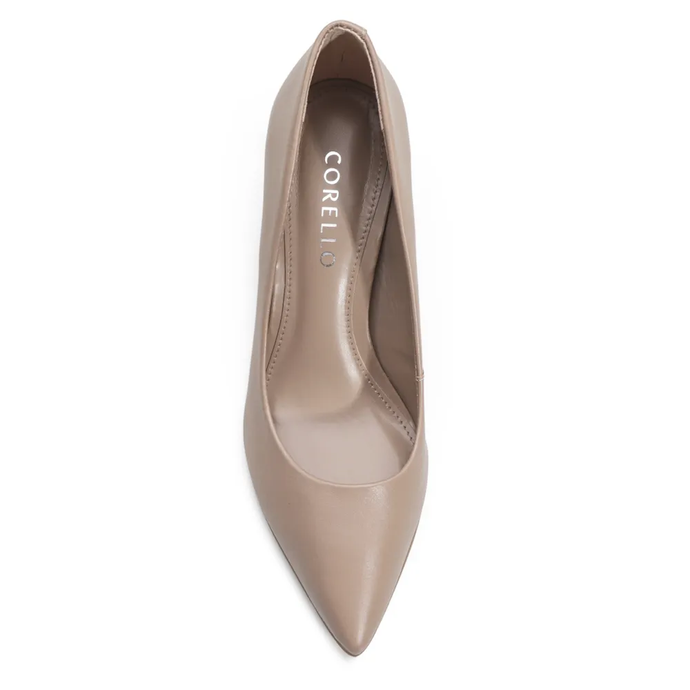 Scarpin Couro Bege - imagem 5
