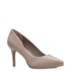 Scarpin Couro Bege - imagem 1