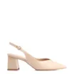 Scarpin Couro Bege - imagem 2