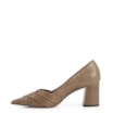 Scarpin Couro Bege - imagem 4
