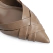 Scarpin Couro Bege - imagem 6