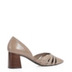 Scarpin Couro Bege - imagem 3
