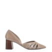Scarpin Couro Bege - imagem 2