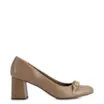 Scarpin Couro Bege - imagem 2