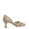 Scarpin Couro Bege - imagem 4