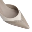Scarpin Couro Bege - imagem 7