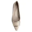 Scarpin Couro Bege - imagem 5