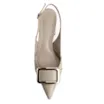Scarpin Couro Bege - imagem 5