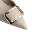 Scarpin Couro Bege - imagem 6