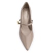 Scarpin Couro Bege - imagem 5