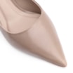 Scarpin Couro Bege - imagem 6