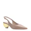 Scarpin Couro Bege - imagem 1