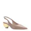 Scarpin Couro Bege - imagem 1