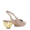 Scarpin Couro Bege - imagem 3