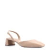 Scarpin Couro Bege - imagem 1