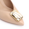 Scarpin Couro Bege - imagem 6