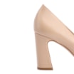 Scarpin Couro Bege - imagem 7