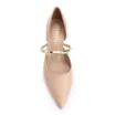 Scarpin Couro Bege - imagem 6