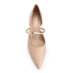Scarpin Couro Bege - imagem 6