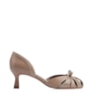Scarpin Couro Bege/Alt Verniz Bege - imagem 3