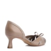 Scarpin Couro Bege/Alt Verniz Bege - imagem 4