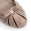 Scarpin Couro Bege/Alt Verniz Bege - imagem 7