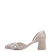 Scarpin Couro Bege/Off White - imagem 4