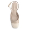 Scarpin Couro Bege/Off White - imagem 5