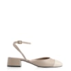 Scarpin Couro Bege/Off White - imagem 2