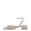 Scarpin Couro Bege/Off White - imagem 4