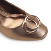 Scarpin Couro Bronze - imagem 7