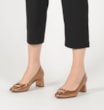 Scarpin Couro Bronze - imagem 2