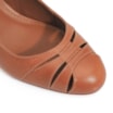 Scarpin Couro Caramelo - imagem 6