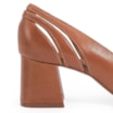 Scarpin Couro Caramelo - imagem 7