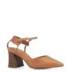 Scarpin Couro Caramelo - imagem 1