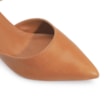 Scarpin Couro Caramelo - imagem 7