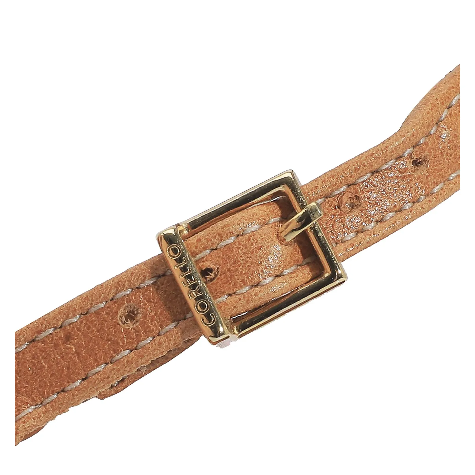 Scarpin Couro Caramelo
