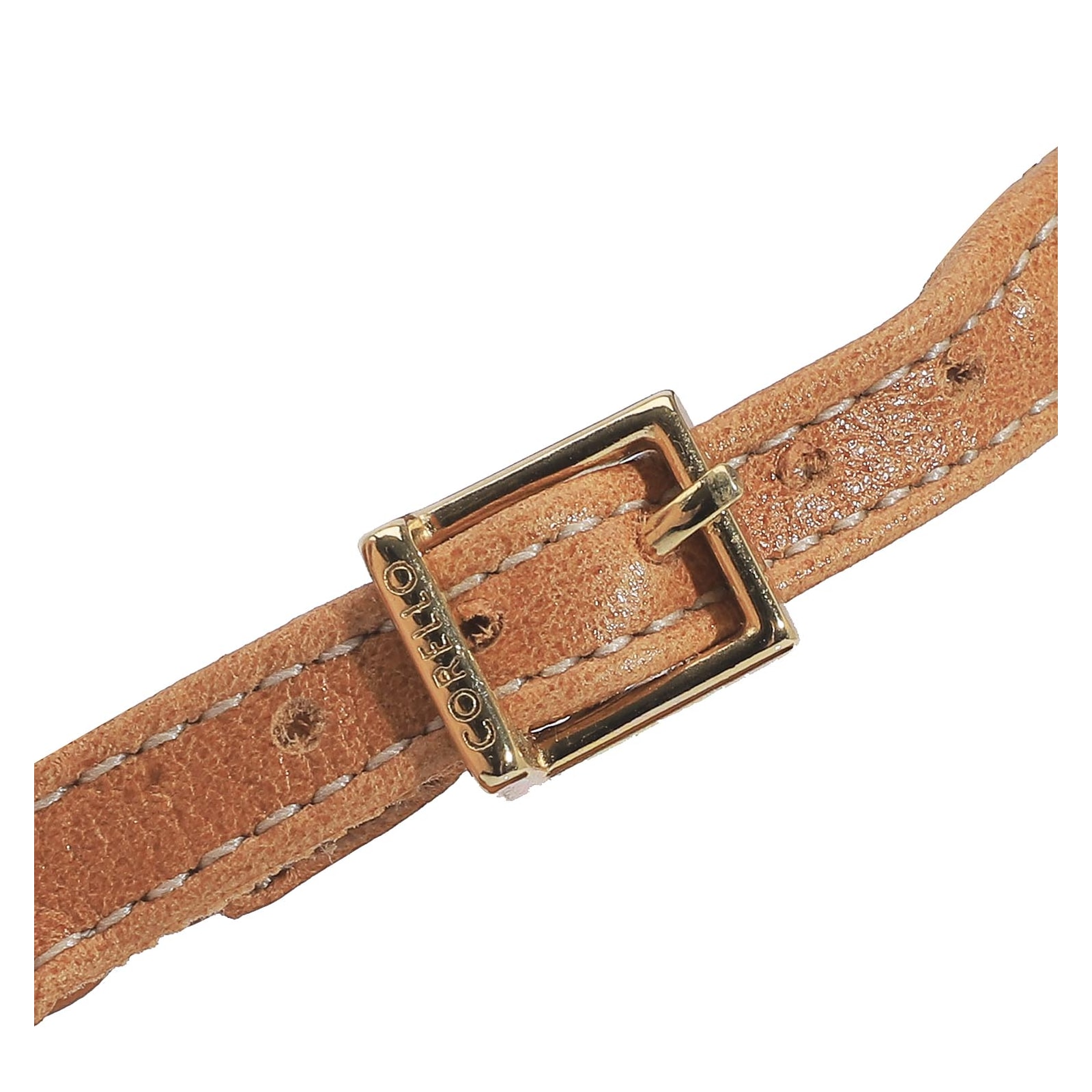Scarpin Couro Caramelo
