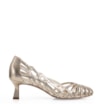 Scarpin Couro Champagne - imagem 3