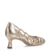 Scarpin Couro Champagne - imagem 4