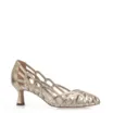 Scarpin Couro Champagne - imagem 1