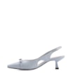Scarpin Couro Croco Azul - imagem 4